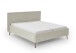 Polsterbett >Riva< Liegefläche 180x200cm, Greige, Stellmaß: 205x112x216cm (BxHxT)