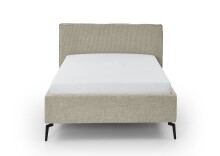 Polsterbett >Riva< Liegefläche 140x200cm, Toffee, Stellmaß: 165x112x216cm (BxHxT)