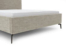 Polsterbett >Riva< Liegefläche 180x200cm, Toffee, Stellmaß: 205x112x216cm (BxHxT)