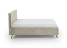 Polsterbett >Riva< Liegefläche 140x200cm, Toffee, Stellmaß: 165x112x216cm (BxHxT)