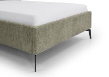 Polsterbett >Riva< Liegefläche 140x200cm, Moss, Stellmaß: 165x112x216cm (BxHxT)