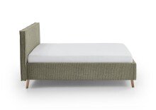 Polsterbett >Riva< Liegefläche 140x200cm, Moss, Stellmaß: 165x112x216cm (BxHxT)