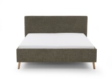 Polsterbett >Riva< Liegefläche 160x200cm, Moss, Stellmaß: 185x112x216cm (BxHxT)