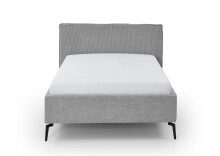 Polsterbett >Riva< Liegefläche 140x200cm, Fog, Stellmaß: 165x112x216cm (BxHxT)