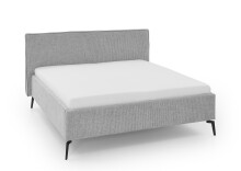 Polsterbett >Riva< Liegefläche 160x200cm, Fog, Stellmaß: 185x112x216cm (BxHxT)