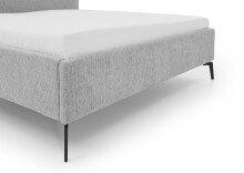 Polsterbett >Riva< Liegefläche 160x200cm, Fog, Stellmaß: 185x112x216cm (BxHxT)