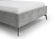 Polsterbett >Riva< Liegefläche 140x200cm, Mouse, Stellmaß: 165x112x216cm (BxHxT)