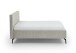 Polsterbett >Riva mit BK< Liegefläche 140x200 cm, Greige, Stellmaß: 165x112x216cm (BxHxT)