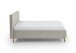 Polsterbett >Riva mit BK< Liegefläche 140x200 cm, Greige, Stellmaß: 165x112x216cm (BxHxT)