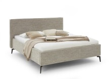 Polsterbett >Riva mit BK< Liegefläche 160x200 cm, Toffee, Stellmaß: 185x112x216cm (BxHxT)