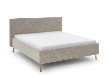 Polsterbett >Riva mit BK< Liegefläche 160x200 cm, Toffee, Stellmaß: 185x112x216cm (BxHxT)