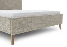 Polsterbett >Riva mit BK< Liegefläche 180x200 cm, Toffee, Stellmaß: 205x112x216cm (BxHxT)