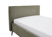 Polsterbett >Riva mit BK< Liegefläche 140x200 cm, Moss, Stellmaß: 165x112x216cm (BxHxT)