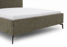 Polsterbett >Riva mit BK< Liegefläche 160x200 cm, Moss, Stellmaß: 185x112x216cm (BxHxT)