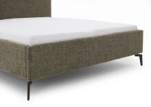Polsterbett >Riva mit BK< Liegefläche 180x200 cm, Moss, Stellmaß: 205x112x216cm (BxHxT)