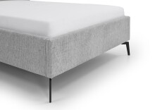 Polsterbett >Riva mit BK< Liegefläche 140x200 cm, Fog, Stellmaß: 165x112x216cm (BxHxT)