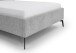 Polsterbett >Riva mit BK< Liegefläche 140x200 cm, Fog, Stellmaß: 165x112x216cm (BxHxT)