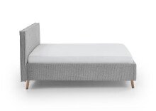 Polsterbett >Riva mit BK< Liegefläche 140x200 cm, Fog, Stellmaß: 165x112x216cm (BxHxT)