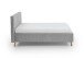 Polsterbett >Riva mit BK< Liegefläche 140x200 cm, Fog, Stellmaß: 165x112x216cm (BxHxT)