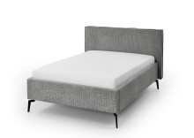 Polsterbett >Riva mit BK< Liegefläche 140x200 cm, Mouse, Stellmaß: 165x112x216cm (BxHxT)