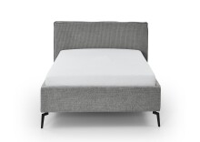 Polsterbett >Riva mit BK< Liegefläche 140x200 cm, Mouse, Stellmaß: 165x112x216cm (BxHxT)