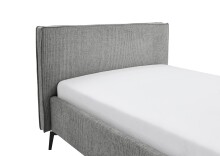 Polsterbett >Riva mit BK< Liegefläche 140x200 cm, Mouse, Stellmaß: 165x112x216cm (BxHxT)