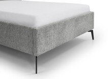 Polsterbett >Riva mit BK< Liegefläche 140x200 cm, Mouse, Stellmaß: 165x112x216cm (BxHxT)