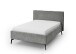 Polsterbett >Riva mit BK< Liegefläche 140x200 cm, Mouse, Stellmaß: 165x112x216cm (BxHxT)