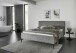 Polsterbett >Riva mit BK< Liegefläche 160x200 cm, Mouse, Stellmaß: 185x112x216cm (BxHxT)
