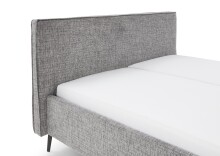 Polsterbett >Riva mit BK< Liegefläche 180x200 cm, Mouse, Stellmaß: 205x112x216cm (BxHxT)