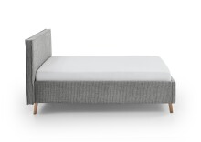 Polsterbett >Riva mit BK< Liegefläche 140x200 cm, Mouse, Stellmaß: 165x112x216cm (BxHxT)