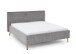 Polsterbett >Riva mit BK< Liegefläche 160x200 cm, Mouse, Stellmaß: 185x112x216cm (BxHxT)