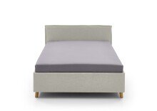 Polsterbett >Fun< Liegefläche 140x200cm, City Beige, Stellmaß: 153x90x215cm (BxHxT)