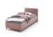 Polsterbett >Fun< Liegefläche 90x200cm, City Rose, Stellmaß: 103x90x215cm (BxHxT)