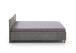 Polsterbett >Fun< Liegefläche 140x200cm, City Grau, Stellmaß: 153x90x215cm (BxHxT)