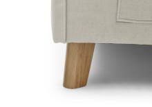 Polsterliege >Fun< Liegefläche 90x200cm, City Beige, Stellmaß: 103x90x215cm (BxHxT)