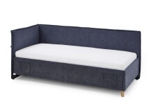 Polsterliege >Fun< Liegefläche 140x200cm, Dunkelblau, Stellmaß: 153x90x215cm (BxHxT)