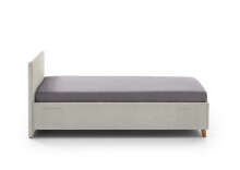 Polsterbett >Fun mit BK< Liegefläche 90x200cm, City Beige, Stellmaß: 103x90x215cm (BxHxT)
