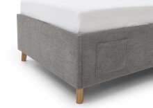 Polsterbett >Fun mit BK< Liegefläche 90x200cm, City Grau, Stellmaß: 103x90x215cm (BxHxT)