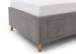 Polsterbett >Fun mit BK< Liegefläche 90x200cm, City Grau, Stellmaß: 103x90x215cm (BxHxT)
