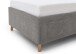 Polsterbett >Fun mit BK< Liegefläche 90x200cm, City Grau, Stellmaß: 103x90x215cm (BxHxT)