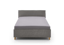 Polsterbett >Fun mit BK< Liegefläche 120x200cm, City Grau, Stellmaß: 133x90x215cm (BxHxT)