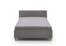 Polsterbett >Fun mit BK< Liegefläche 140x200cm, City Grau, Stellmaß: 153x90x215cm (BxHxT)