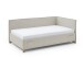 Polsterliege >Fun mit BK< Liegefläche 90x200cm, City Beige, Stellmaß: 103x90x215cm (BxHxT)