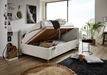 Polsterliege >Fun mit BK< Liegefläche 120x200cm, City Beige, Stellmaß: 133x90x215cm (BxHxT)