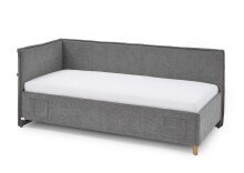 Polsterliege >Fun mit BK< Liegefläche 90x200cm, City Grau, Stellmaß: 103x90x215cm (BxHxT)