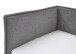 Polsterliege >Fun mit BK< Liegefläche 90x200cm, City Grau, Stellmaß: 103x90x215cm (BxHxT)