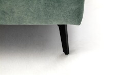 Polsterbett >Lizzano mit BK< Liegefläche 160x200cm, grün, Stellmaß: 178x115x219cm (BxHxT)