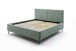 Polsterbett >Lizzano mit BK< Liegefläche 160x200cm, grün, Stellmaß: 178x115x219cm (BxHxT)