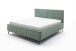 Polsterbett >Lizzano mit BK< Liegefläche 160x200cm, grün, Stellmaß: 178x115x219cm (BxHxT)